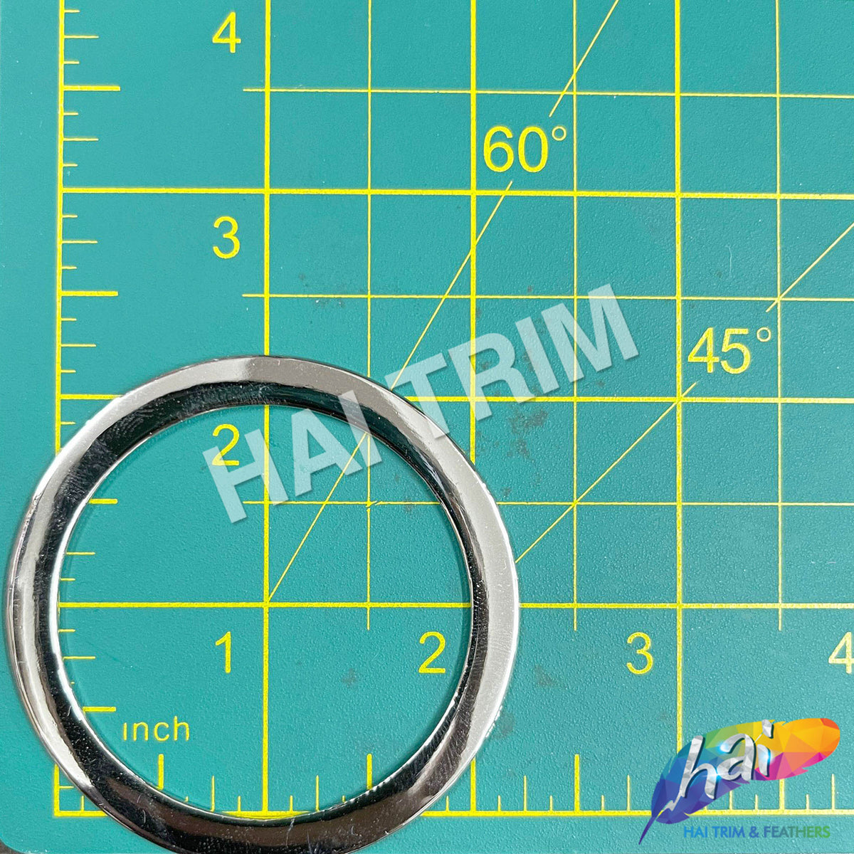 Solid Stainless Steel Metal O-Ring/O Ring - Size XL - 5 Pack