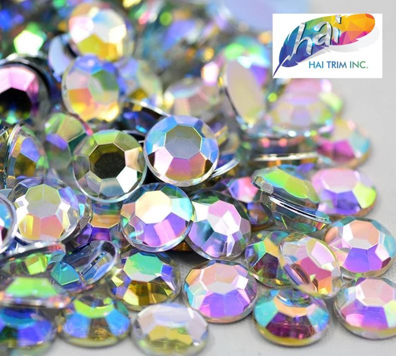 Craft Gems in Bulk Flat Back Jewels Over 1000 Pieces