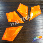 29x48mm Diamond Neon AB Resin Stones (4 pieces)