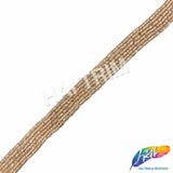 SALE! 1 1/2" Rose Gold Beaded Trim, ACR-083