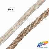 SALE! 1 1/2" Rose Gold Beaded Trim, ACR-083