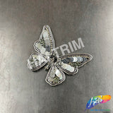 Sequins Rhinestone Butterfly Applique, BA-206