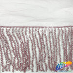 Beaded Sequin Fringe with Mesh (6" 12"), BSF-002