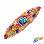 Multicolor Rhinestone Motif Iron On Applique, IRA-137