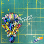 Multicolor AB Arrow Iron On Applique, IRA-148-1