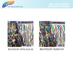 Multicolored Sequins Fringe (6" 12"), SEQ-001