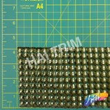 10-Row Square Stud Plastic Banding, PSB-012