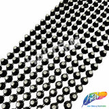 10-row Spike Plastic Stud Banding with Rhinestones, PSB-022