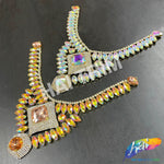 SALE! Fancy Rhinestone Necklace Applique, YH-093