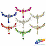 SALE! Fancy Colored Rhinestone Motif Applique, YH-098