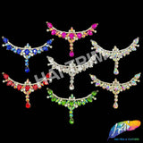 SALE! Fancy Colored Rhinestone Motif Applique, YH-098