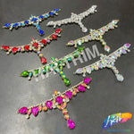 SALE! Fancy Colored Rhinestone Motif Applique, YH-098