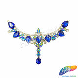 SALE! Fancy Colored Rhinestone Motif Applique, YH-098