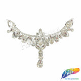 SALE! Fancy Colored Rhinestone Motif Applique, YH-098