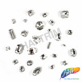 13x18mm Crystal Oval Sew-on Rhinestone w/ Metal Setting