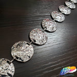 Textured Disc Metal Chain, CH-134