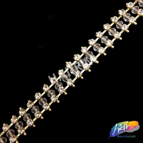 3/4 Braided Crystal Rhinestone Trim, RT-015 – Hai Trim & Feathers