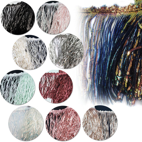 8 Plastic Raffia Fringe – Hai Trim & Feathers