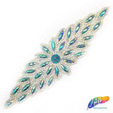 Marquise Motif Iron on Applique, IRA-058