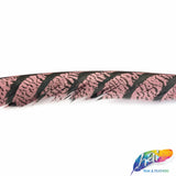 30-35” Natural Dyed Zebra Pheasant Tails – Hai Trim & Feathers